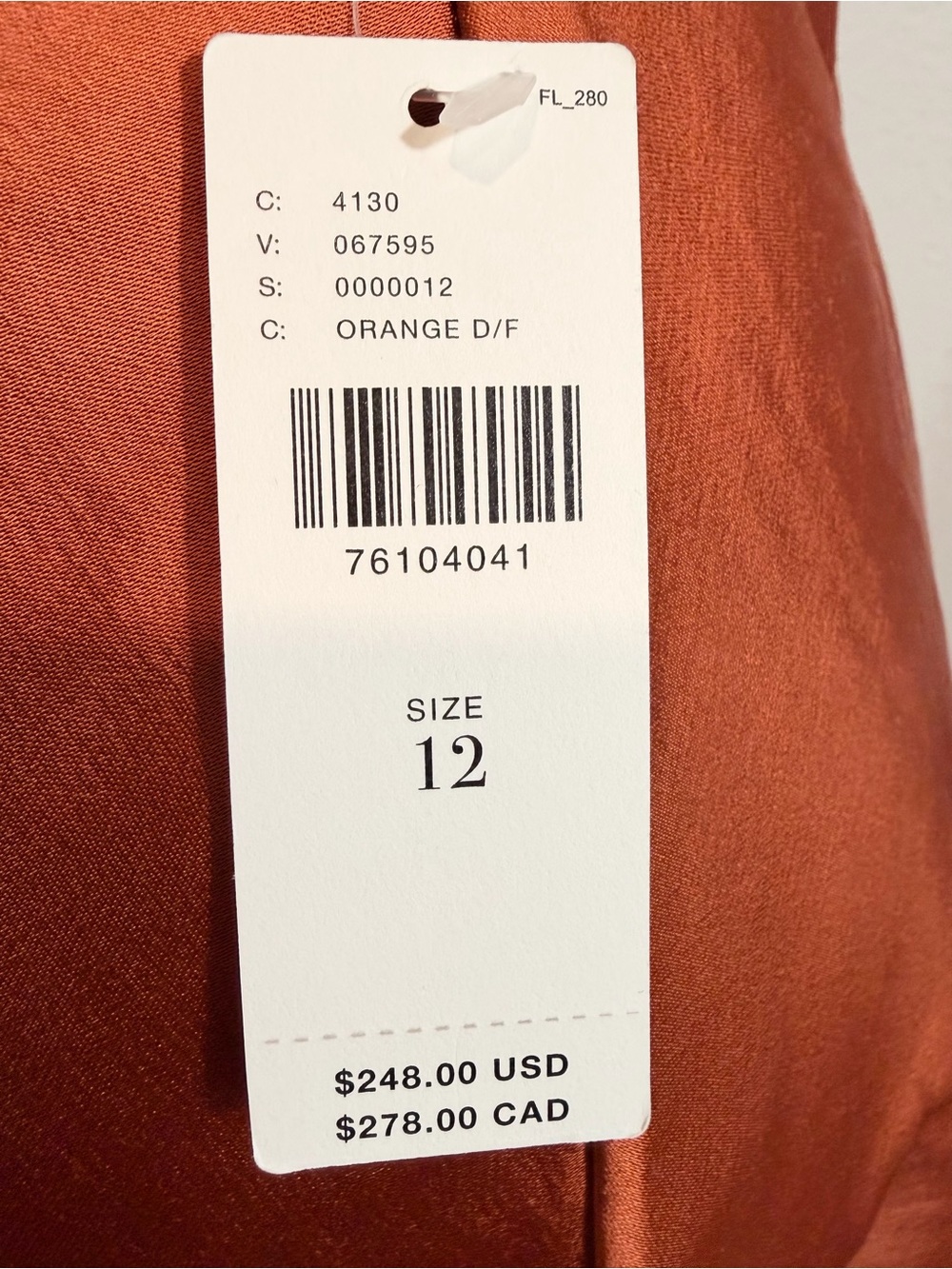 Anthropologie Significant Other Jacy Dress Size US 12 Clay Maxi Cutout Satin - Picture 7 of 14